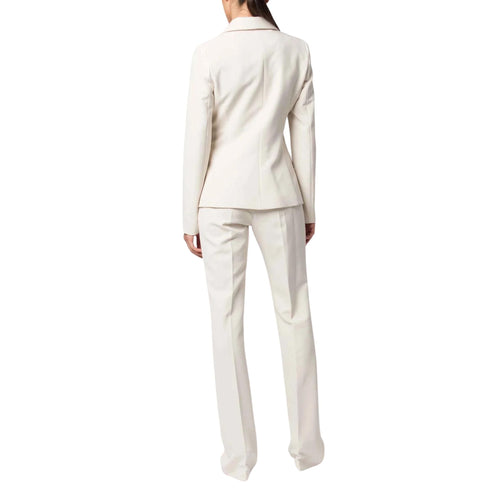 Tailleur Donna doppio petto chiaro Burro KOCCA- Francavilla Moda
